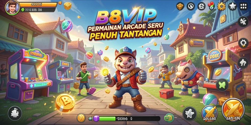 Tampilan menarik dari gameplay B8VIP yang penuh aksi.