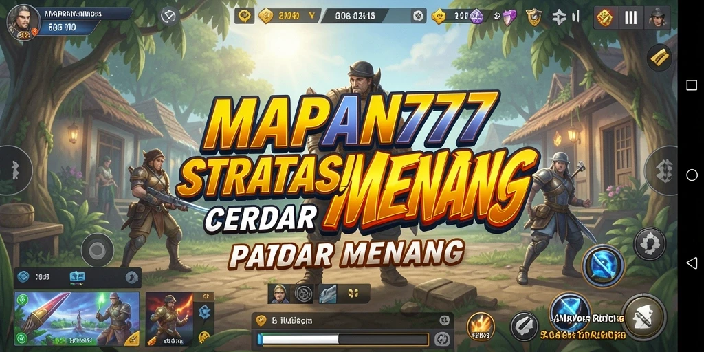 Screenshot gameplay MAPAN777 yang menunjukkan pertempuran strategi yang mendebarkan.
