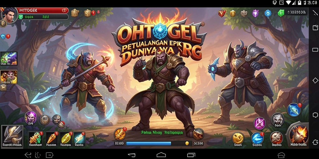 Tampilan gameplay epik OHTOGEL dengan grafis menawan.