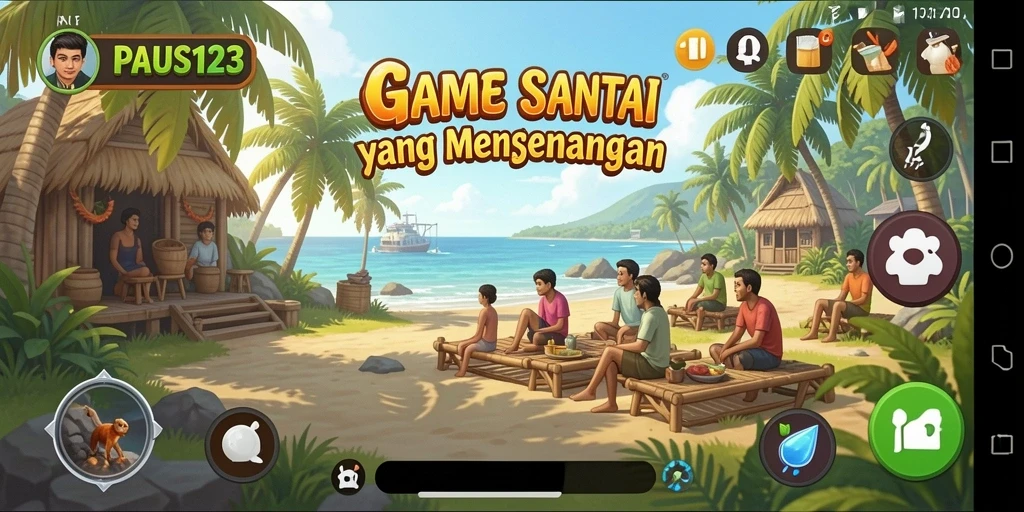 Tampilan menarik dari gameplay PAUS123 yang seru.